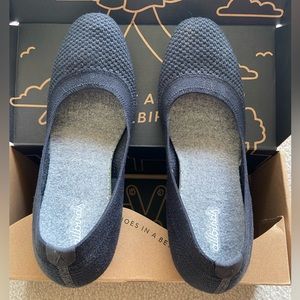 Allbirds Tree Breezer ballet flat, Jet Black, sz US 7
